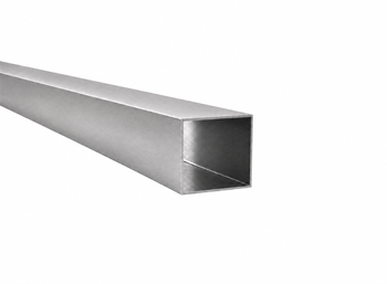 Hliníkový profil 40x40x1,5 R0,5 - surový