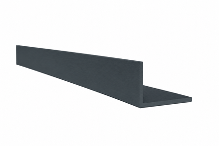 Hliníkový uholník 120x120x8 R0,5 - RAL